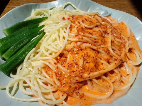 マヨンニョムソースのスパゲッティ